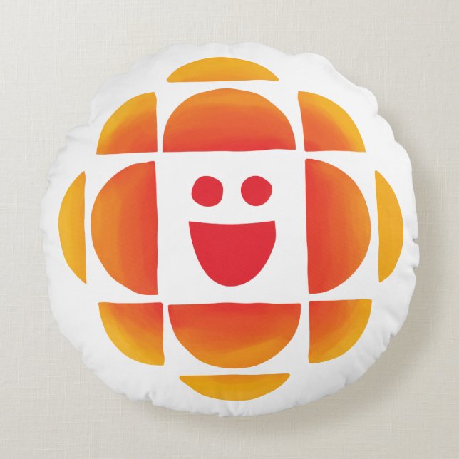 Coussins Ronds Logo CBC pour enfants (Devant)