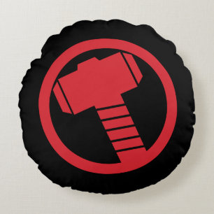 Coussins Ronds Logo de Thor le Puissant