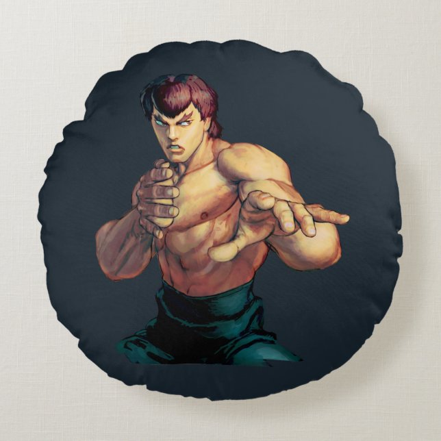 Coussins Ronds Longues mains de Fei augmentées (Devant)