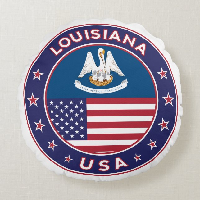Coussins Ronds Louisiane (Devant)