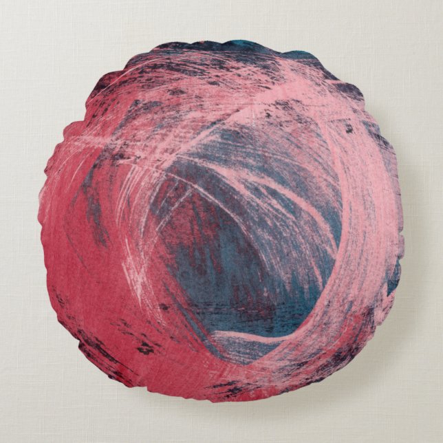 Coussins Ronds Lumière rose I (Devant)