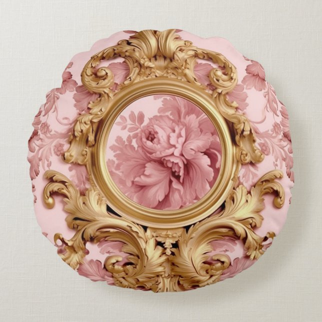 Coussins Ronds Marie-Antoinette style (Devant)