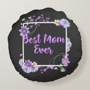 Coussins Ronds Meilleure maman jamais