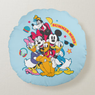 Coussins Ronds Mickey & Friends   Mode été amusant