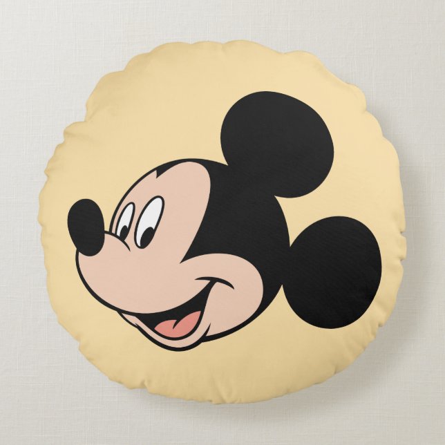 Coussins Ronds Mickey Mouse Smile (Devant)
