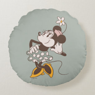 Coussins Ronds Minnie Mouse   Minnie frappe un poteau