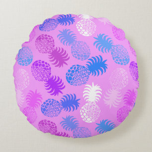 Coussins Ronds Minona Hawaiian Aigle Tropical Reversible