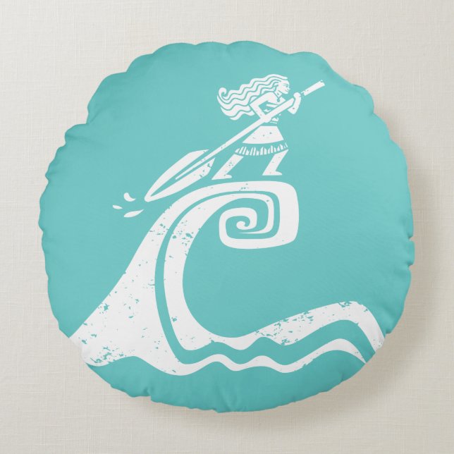 Coussins Ronds Moana | Esprit de voile (Devant)