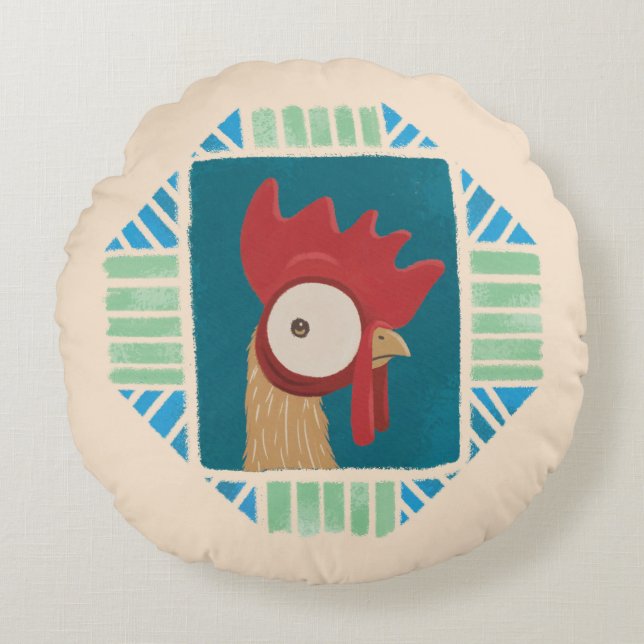 Coussins Ronds Moana| Heihei Vintage (Devant)
