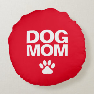 Coussins Ronds MOM de chien réversible