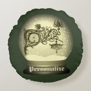 Coussins Ronds Monte-neige Art nouveau