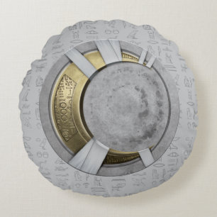 Coussins Ronds Moon Knight Crescent Moon Chest Icon