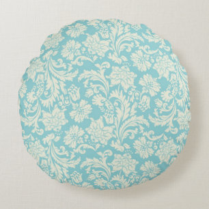 Coussins Ronds Motif 3 de damassé