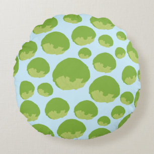 Coussins Ronds Motif de laitue