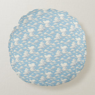 Coussins Ronds Motif de nuage 