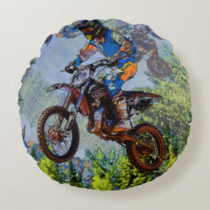 Coussins Ronds Motocross-Racers