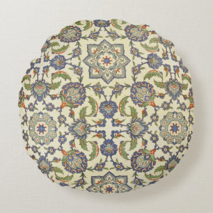 Coussins Ronds Murez les tuiles de Qasr Rodouan, 'd'art arabe