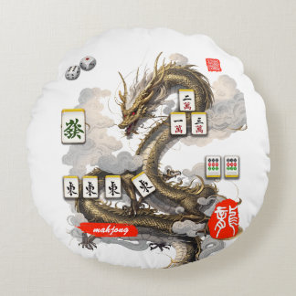 Coussins Ronds My Style mahjong T-shirt