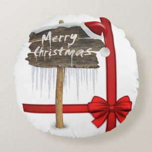 Coussins Ronds Noël Coussin, Joyeux Noël