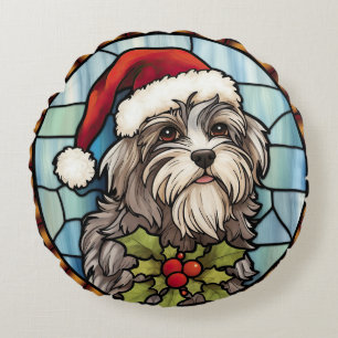Coussins Ronds Noël en verre de Havanais