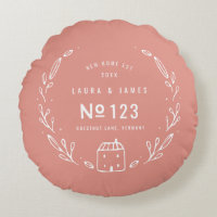 Nouvelle maison dessin floral dessiné à la main