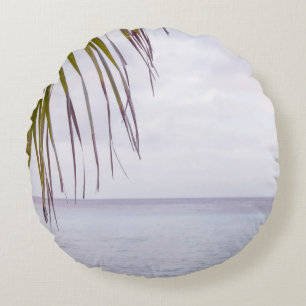 Coussins Ronds Océan Palm 5 de Sunset Caraïbes