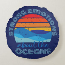 Ocean Waves Sunset Rétro