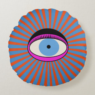 Coussins Ronds Oeil radiant