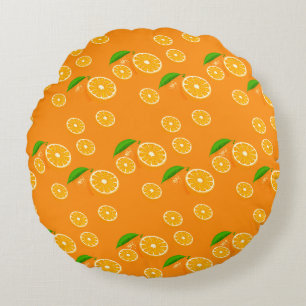 Coussins Ronds Orange