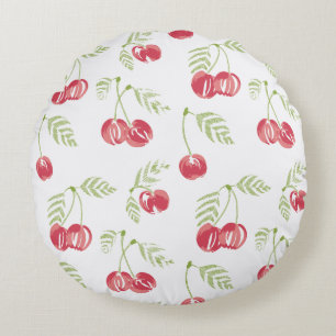 Coussins Ronds Orchard Treat Red Green