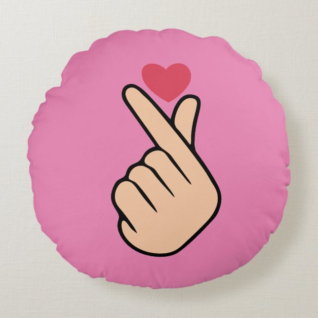 Coussins Ronds Oreiller à lancer K-pop (Devant)