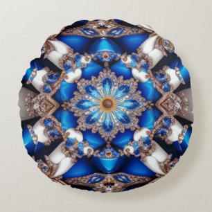 Coussins Ronds Oreiller à lancer rond aux couleurs argentines