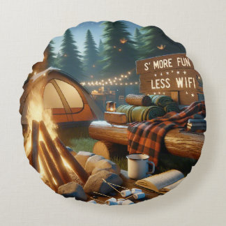 Coussins Ronds Oreiller de camping plus de plaisir – Décoration r