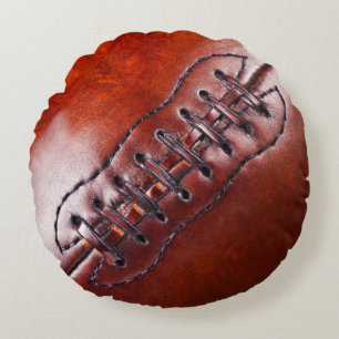 Coussins Ronds Oreiller de man cave de football rond cool