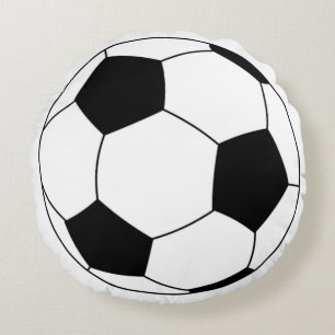 Coussins Ronds Oreiller de soccer/football