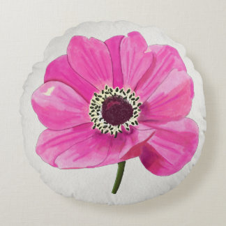 Coussins Ronds Oreiller jeté Blush Bloom