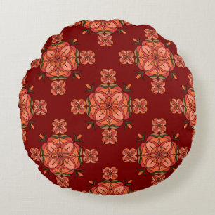 Coussins Ronds Oreiller rond Botanic Bloom