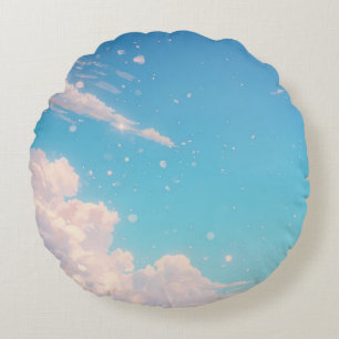 Coussins Ronds Oreiller rond ciel rêveur