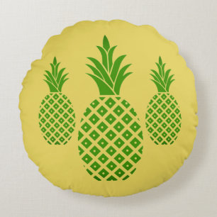 Coussins Ronds Oreiller Rond Jeté-Ananas