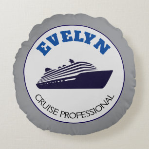 Coussins Ronds Oreiller rond professionnel de croisière Cadeau de