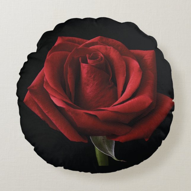 Coussins Ronds oreiller rouge (Devant)