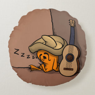 Coussins Ronds Oreiller Sieste Grenouille Frijole