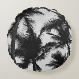 Coussins Ronds PALMIER vintage AU COCOTIER