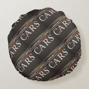 Coussins Ronds Panneau de voitures anciennes