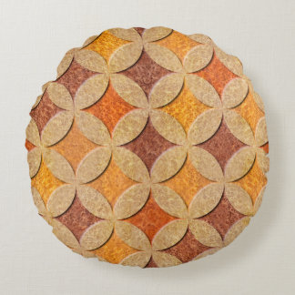 Coussins Ronds Panneau intérieur motif - décoration arabe - coude