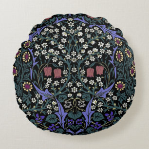 Coussins Ronds Papier peint victorien William Morris Blackthorn