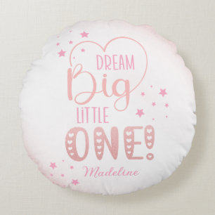 Coussins Ronds Parties scintillant rose Starry Dream Big Little O