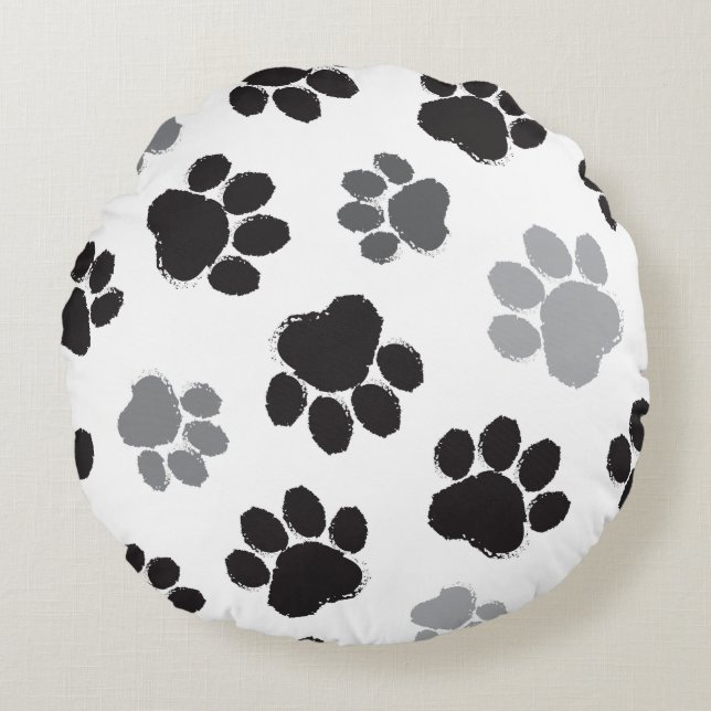 Coussins Ronds Pawed (Devant)