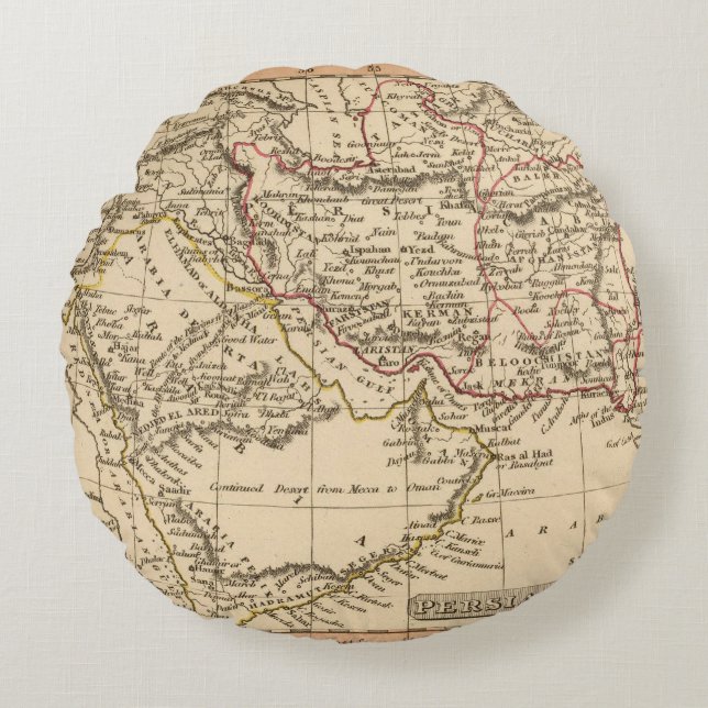 Coussins Ronds Perse, Arabie (Devant)