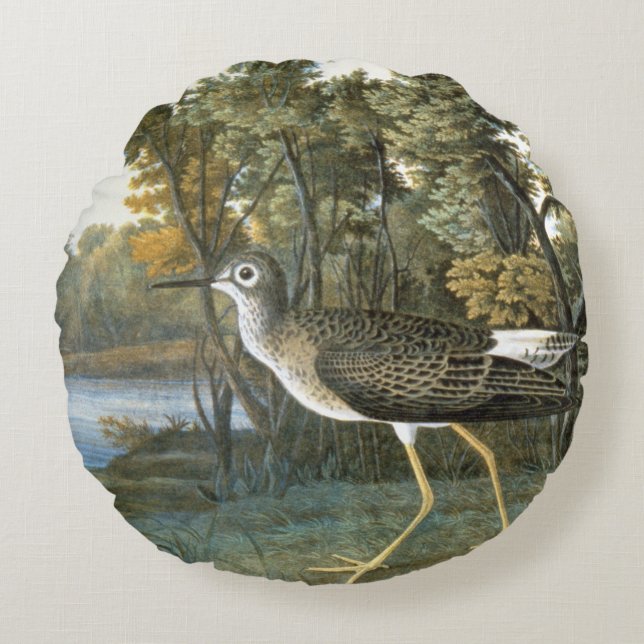 Coussins Ronds Peu de Yellowlegs (Devant)